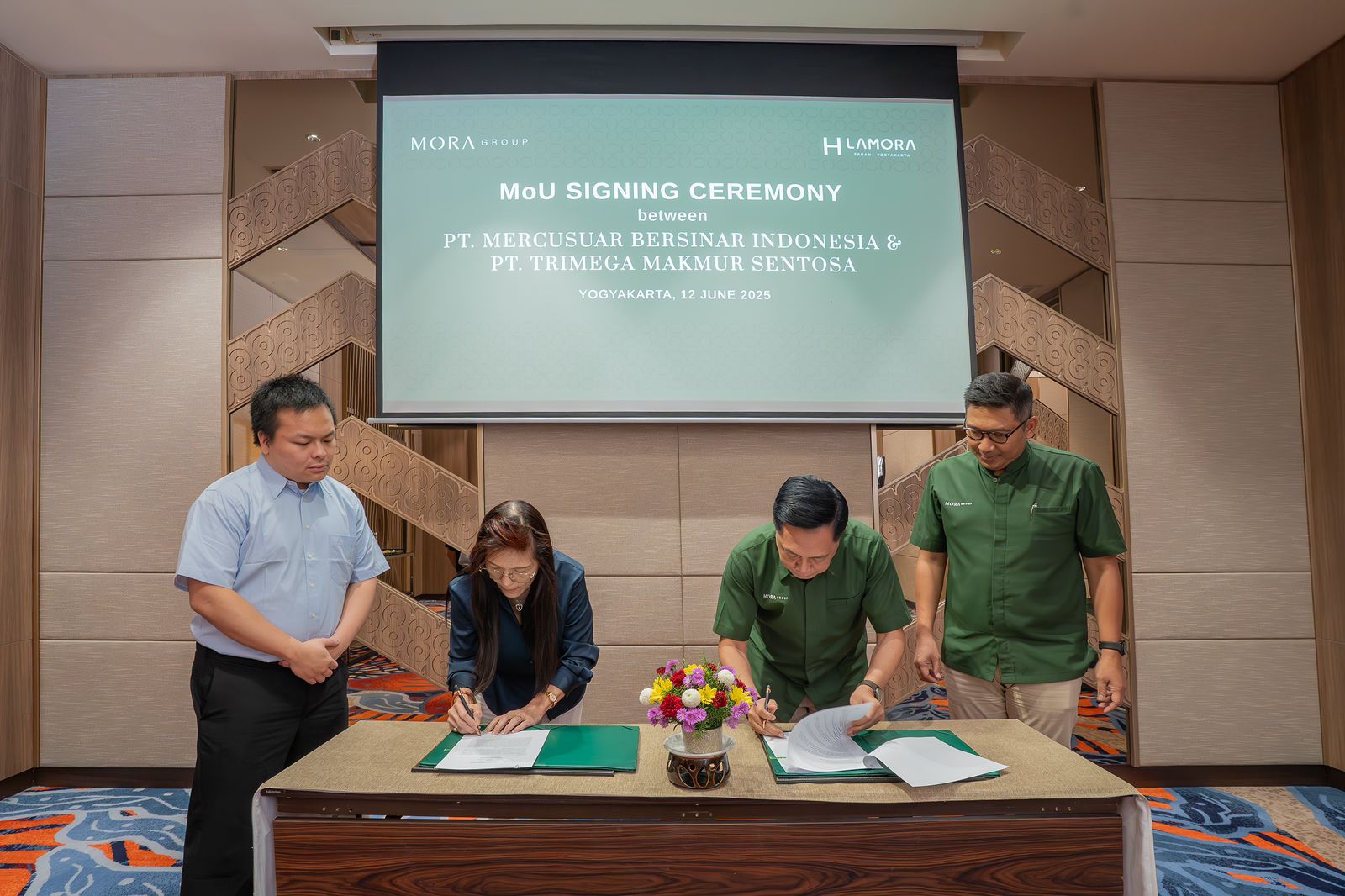 H – LAMORA Sagan Yogyakarta Resmi Diperkenalkan MORA Group
