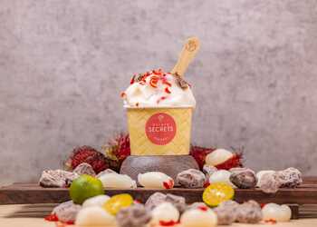 Gelato Secrets Sambut HUT RI Ke-79 Dengan Kreasi Asinan Rambutan Sorbetto