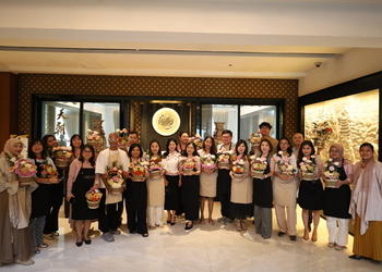 Pengalaman Merangkai Bunga Sekaligus Kulineran di Tien Chao, Gran Melia Jakarta 