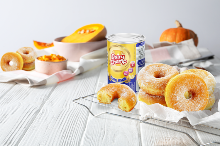 Dairy Champ Kenalkan Inovasi Donat Labu yang Creamy & Berbeda 