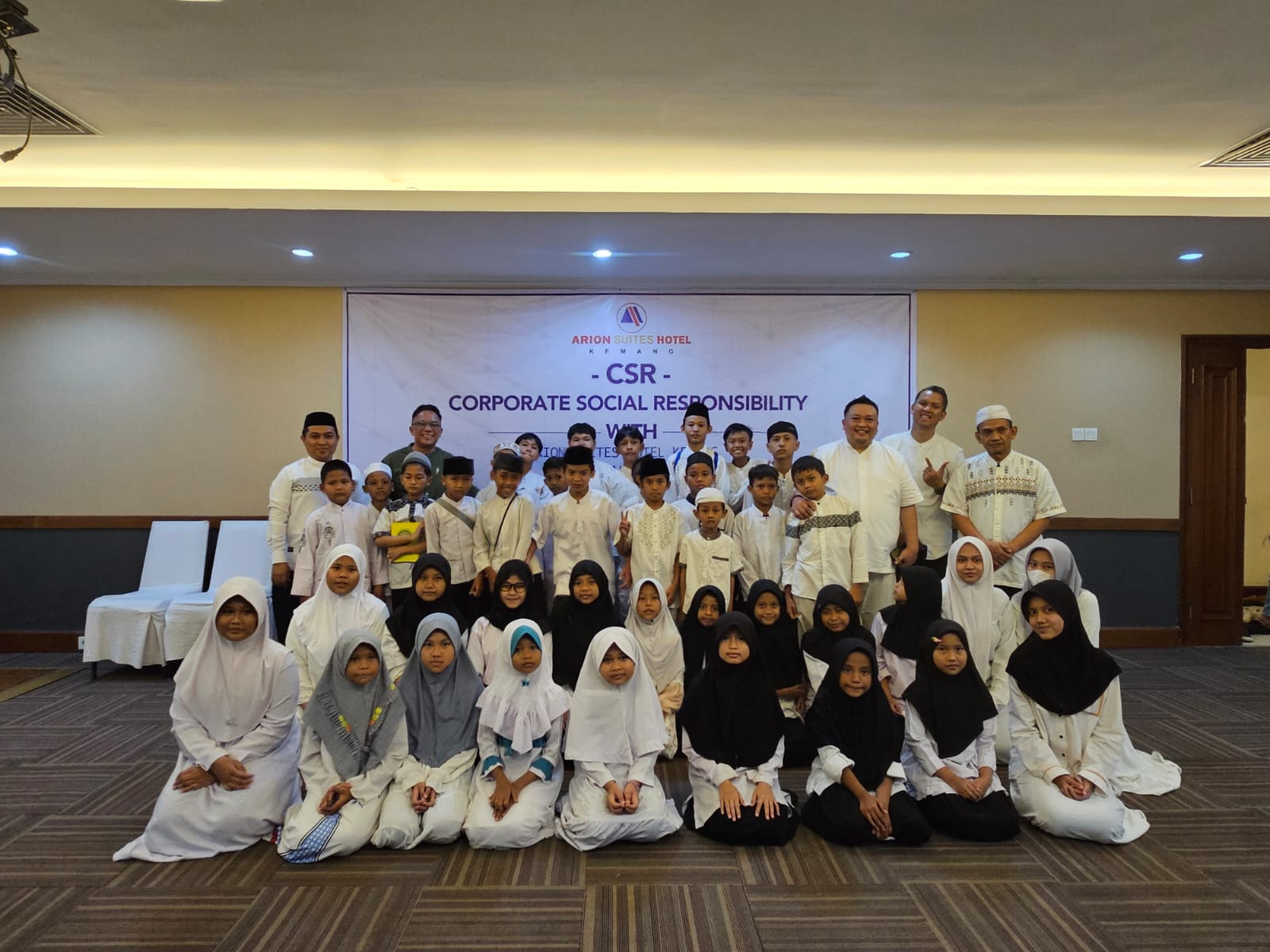 Arion Suites Hotel Kemang Berbagi Kasih ke Anak-anak Yatim Piatu di Bulan Ramadan