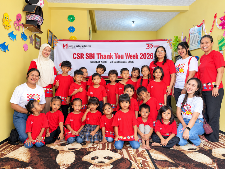 Kepedulian Swiss-Belresidences Kalibata Pada Sahabat Anak Cijantung