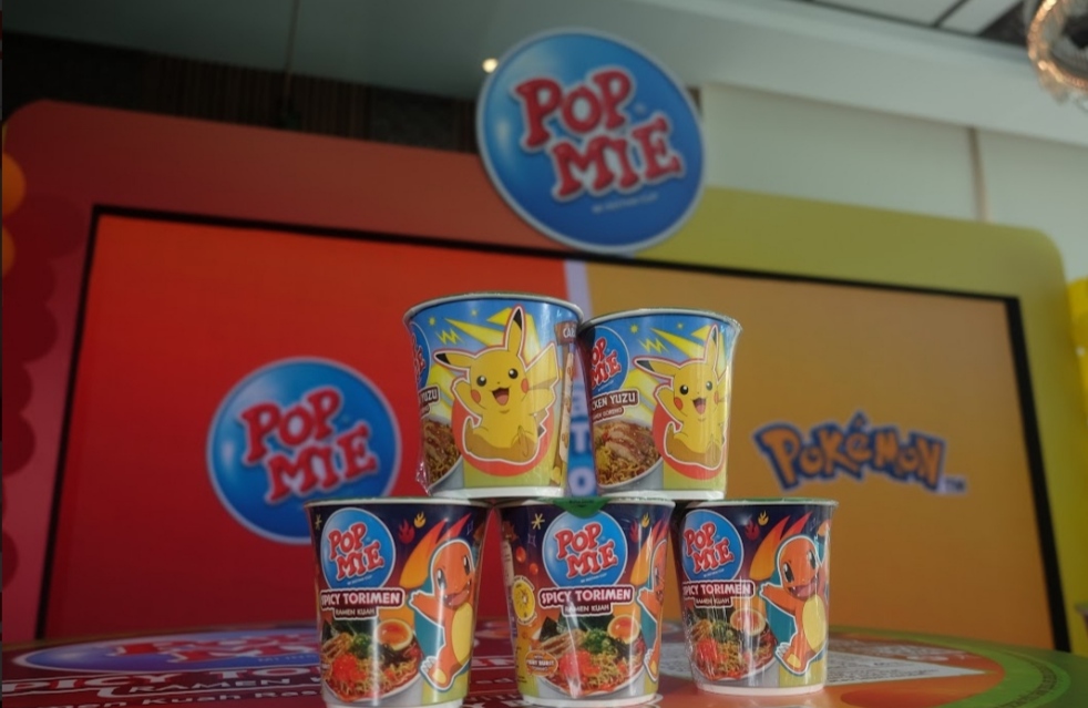 Pop Mie Luncurkan Dua Varian Baru Edisi Spesial Pokemon