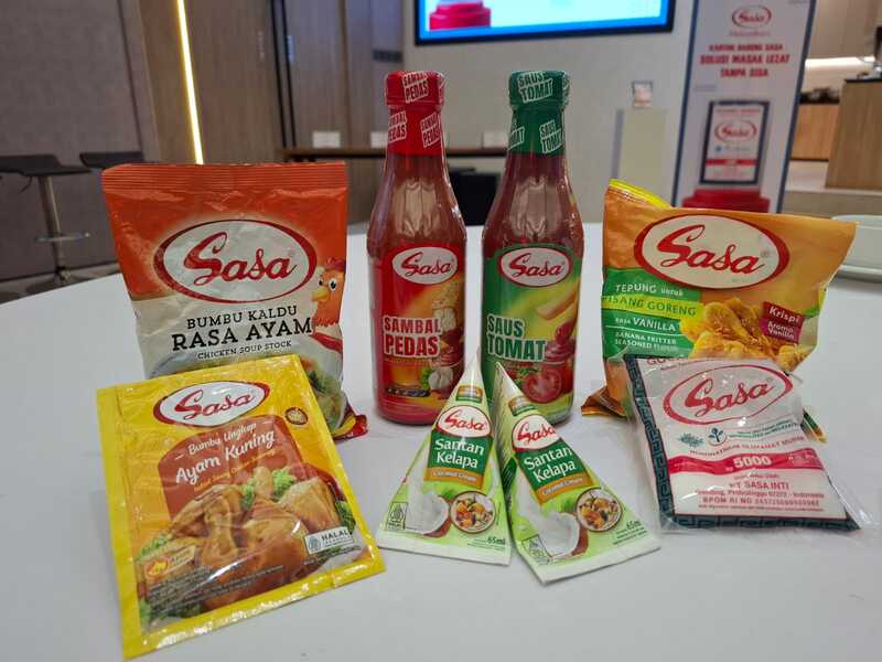 Beberapa produk unggulan Sasa
