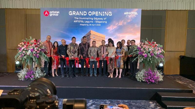 Opening ceremony artotel leguna magelang