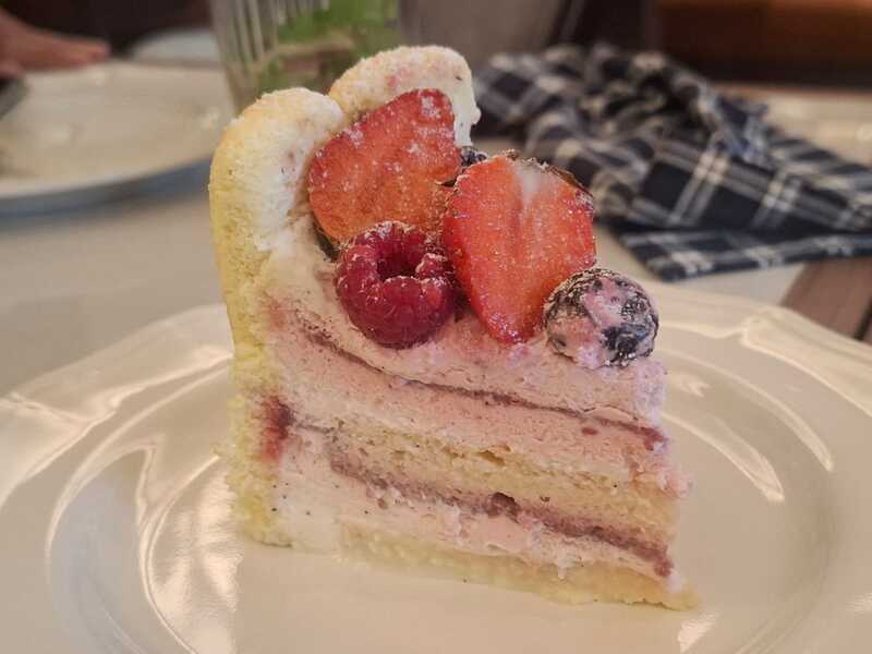 Le Comptoir quartier Dessert Blackberry