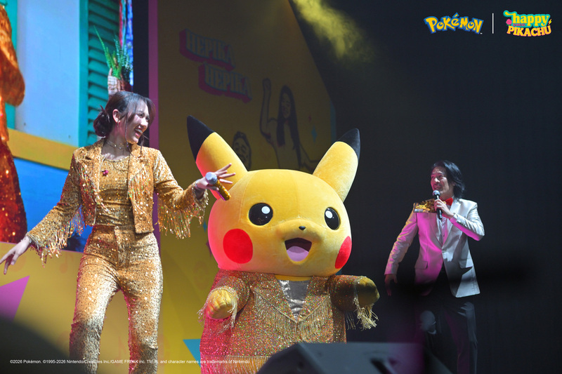 Kolaborasi Happy Asmara & Pikachu