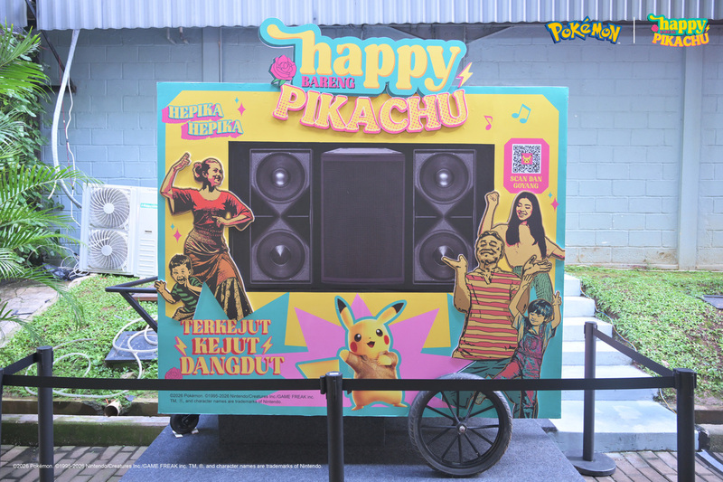 Kolaborasi Happy Asmara & Pikachu