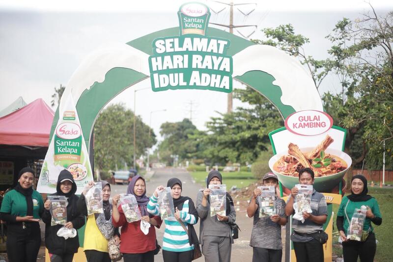 Idul Adha bareng Sasa Santan