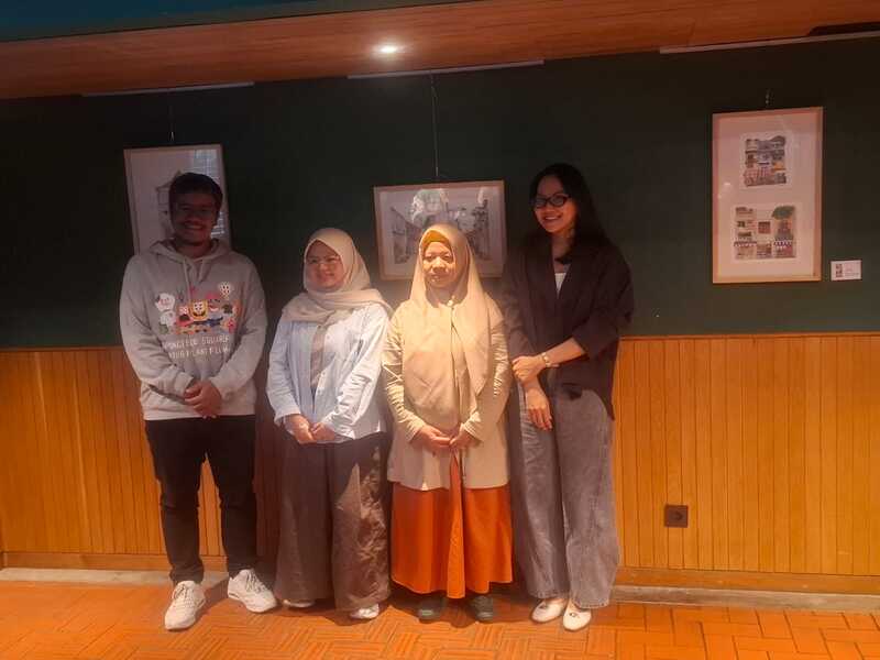 Pameran lukisan karya Lila di Artotel Casa Kuningan