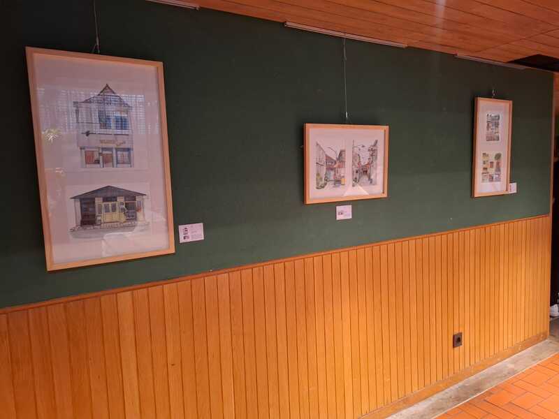 Pameran lukisan karya Lila di Artotel Casa Kuningan