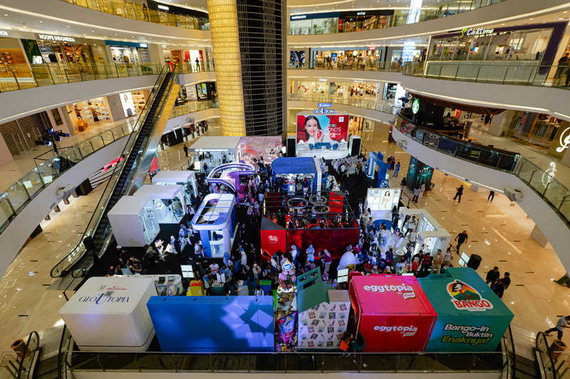 GloUtopia Kolaborasi Unilever Indonesia dan Shopee ramai pengunjung