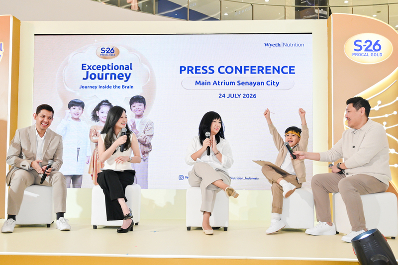 Nara sumber preskon s26 di Senayan City Jakarta