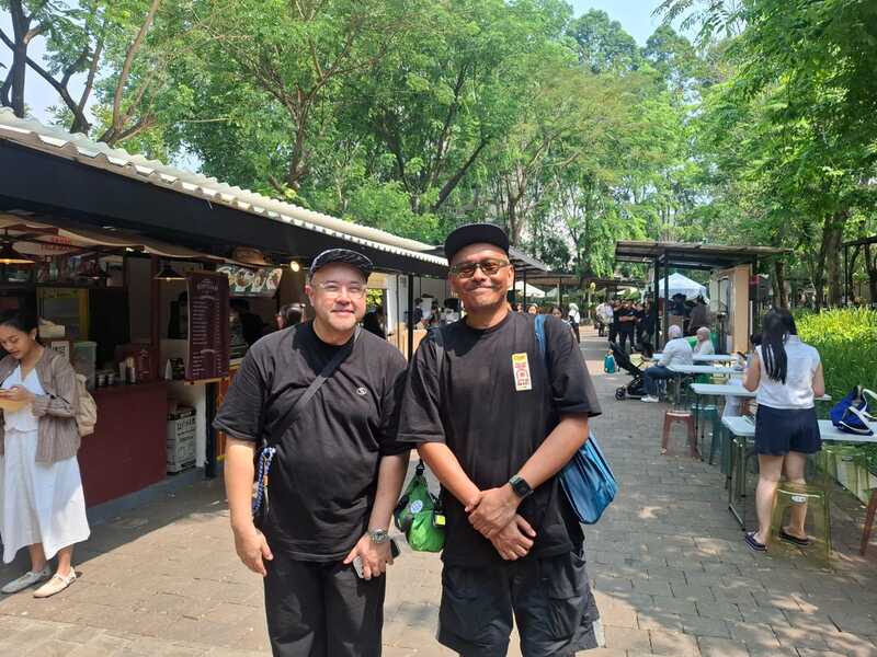 Anton sebagai penggiat Taman Brightspot 2026