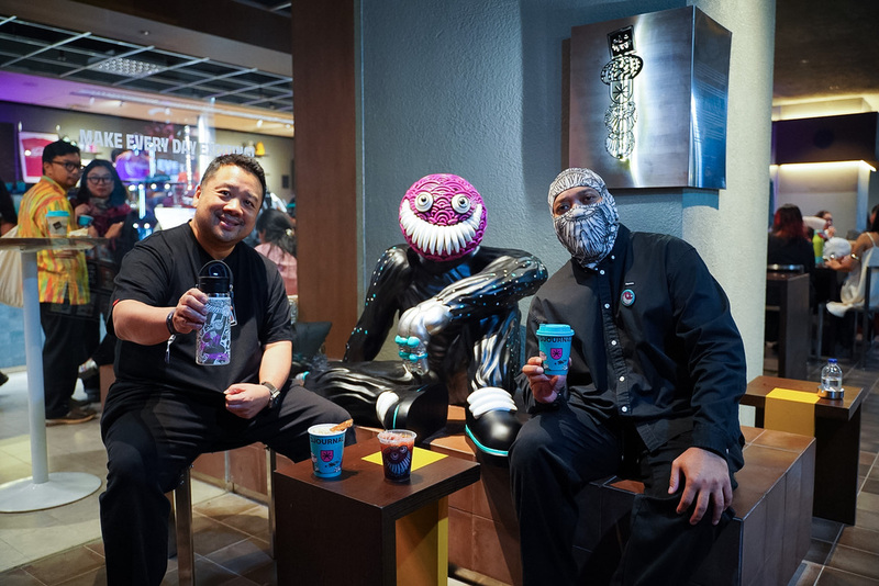 grand opening Djournal Monster Cafe Pasaraya Blok M