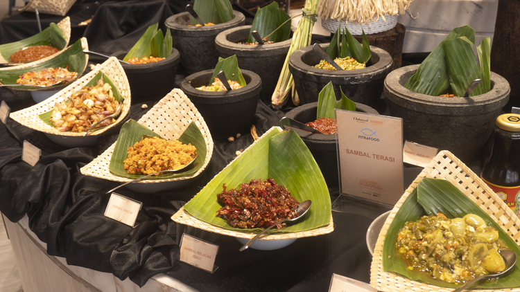 beragam sambal 'Sate Nusa Sambal Bangsa'