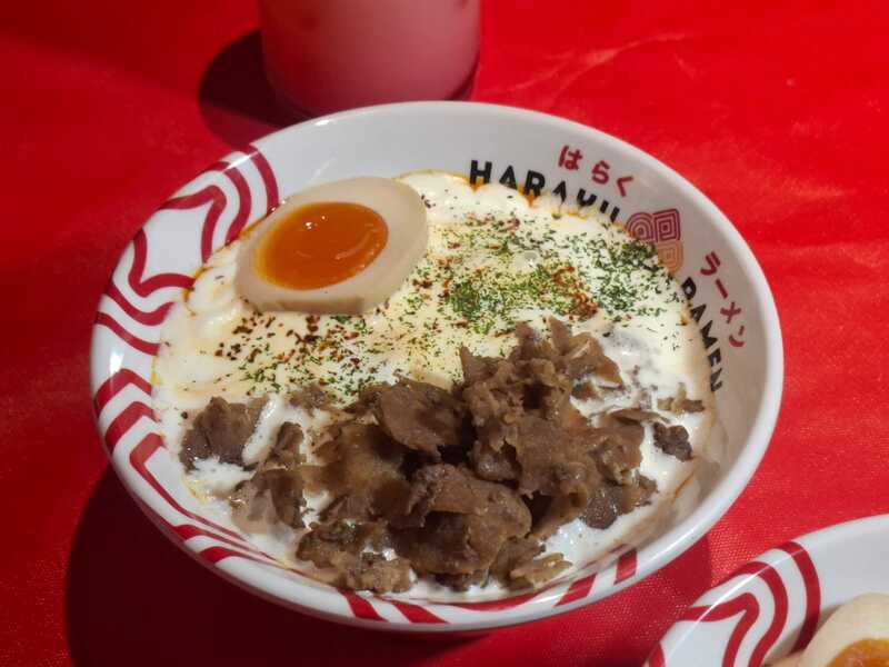 Beef Sukiyaki Creamy Bara Ramen - Haraku Ramen