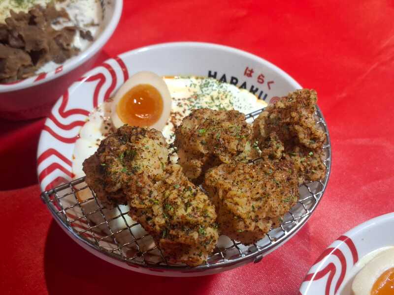 Spicy Nori Karaage Creamy Bara Ramen - Haraku Ramen