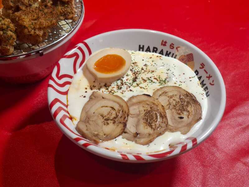 Chicken Chashu Creamy Bara Ramen - Haraku Ramen