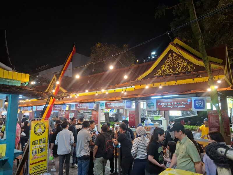 Tenant 'Satu Jalur Seribu Rasa' Festival Kuliner Serpong 2026 di Summarecon Mall Serpong