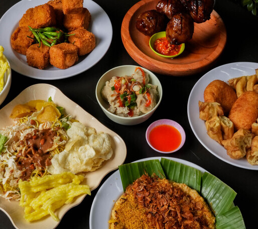 Ragam kuliner JF3 Food Festival Kampoeng Tempo Doeloe 2026 di La Piazza, Summarecon Mall Kelapa Gading