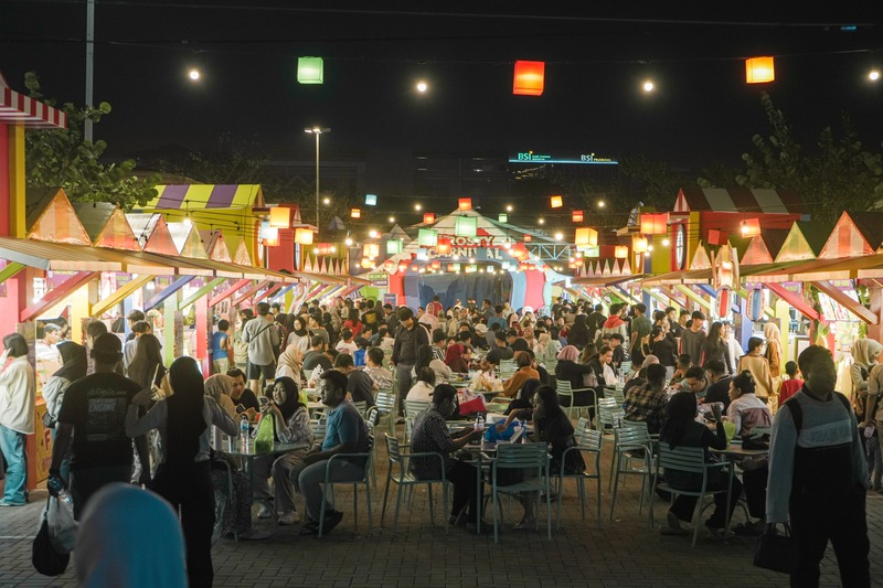 Keramaian Hungry Playground Summarecon Mall Bekasi