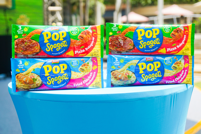 Dua varian baru POP Spageti Pizza Bolognese dan POP Spageti Fried Chicken Carbonara