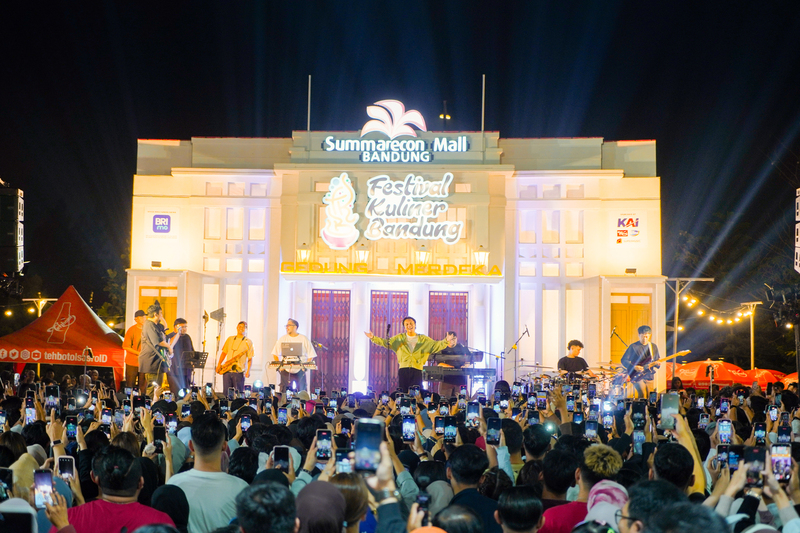 Kemeriahan festival Kuliner Bandung bertema 'Bandung Tempo Doeloe'