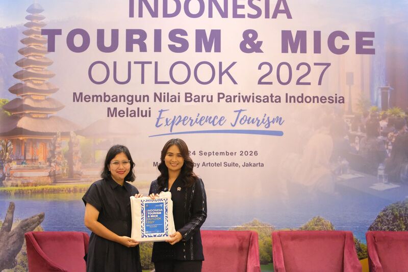 Ni Luh Puspa (Wamenpar RI) dan Tiara Maharani (ketua Forwaparekraf)
