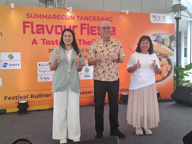 Valencia (Tourism Authority of Thailand), Hindarko Hasan (Summarecon Tangerang), Aletta Sumampouw (Yukmakan)