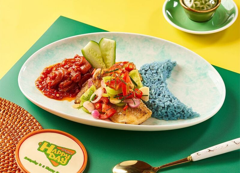 Nasi Lemak Bulan Harapan di Happy Day