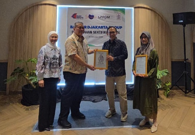 Bandar Djakarta Group Terima Sertifikasi Halal