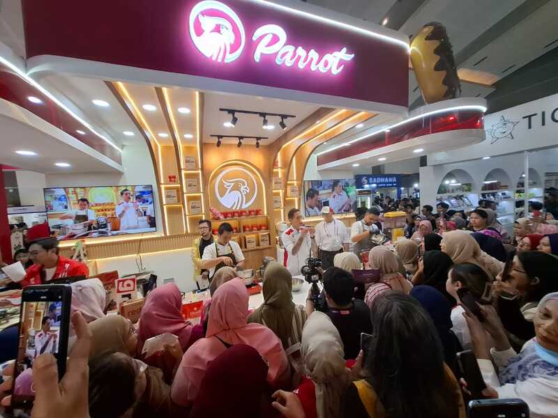 Serunya Baking Demo Parrot bersama Chef Juna
