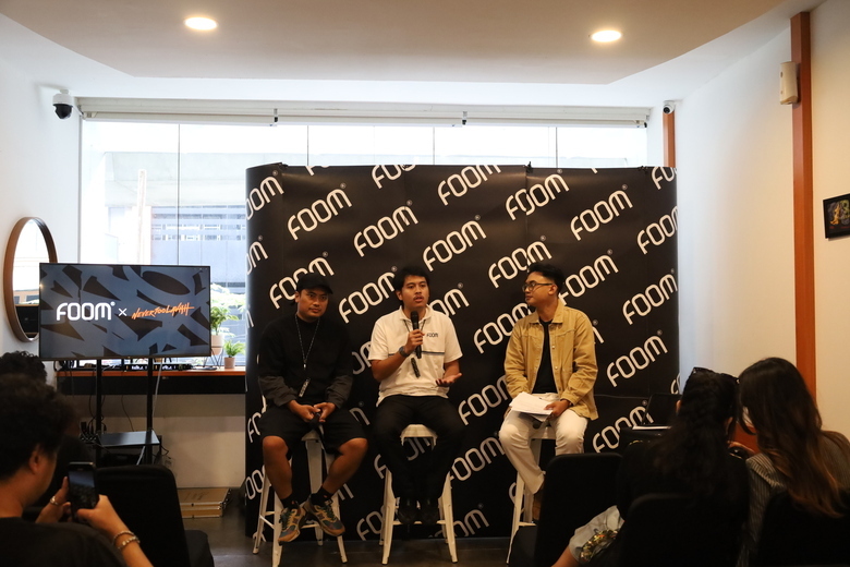 Kolaborasi FOOM dan Never Too Lavish