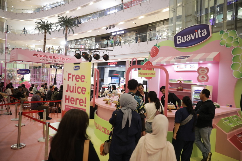 “Buavita #GlowingJUICEseyo Playcourt”