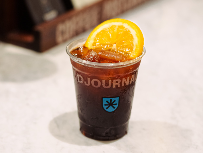 Orange Cold Brew Djournal Coffee