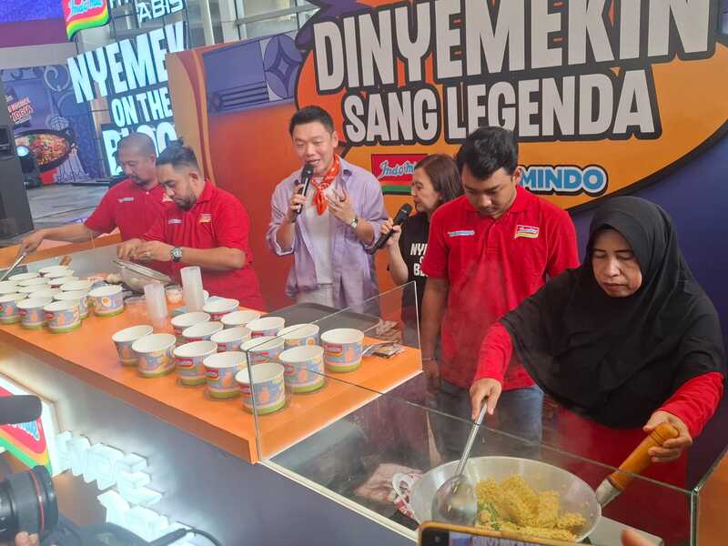 Indomie Nyemek on The Block