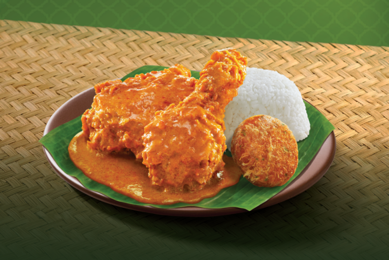 Ayam Gulai Perkedel McD