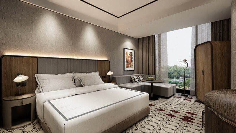 Salah satu kamar Swissotel Nusantara