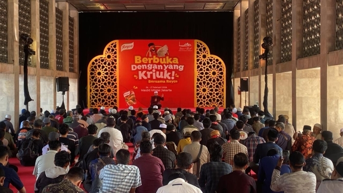 Buka puasa bersama Royco di Masjid Istiqlal Jakarta